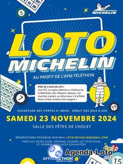 Photo du loto Loto Michelin - Téléthon