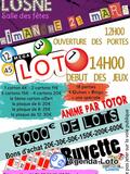 LOTO N'2 - Comité des fêtes de Losne - JEUNESSE