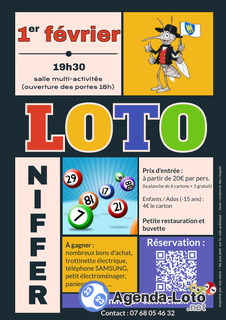 Photo du loto Loto des Nifferer Schnockas