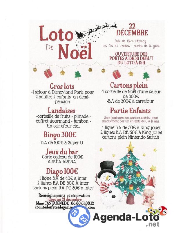 loto de noël 2024