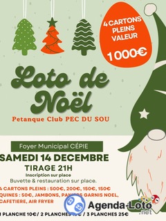 Photo du loto Loto de Noël