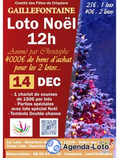 Photo du loto Loto de noël