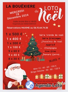 Photo du loto Loto de Noël