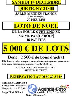 Photo du loto Loto de Noël