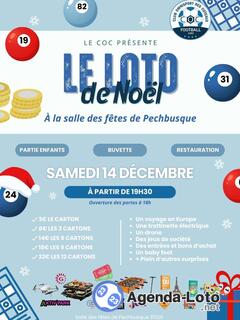 Photo du loto Loto de Noël des Coteaux