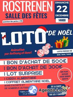 Photo du loto Loto de Noël du Rostrenen FC