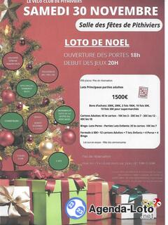 Photo du loto Loto de Noël du Vélo Club