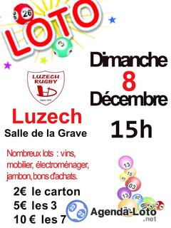 Photo du loto Loto de Noël de L'US Luzech Rugby