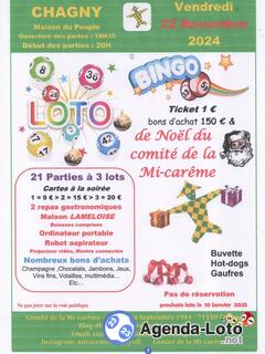 Photo du loto loto de Noël de La Mi-Carême