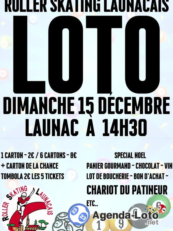 Loto de Noël des patineurs Launacais