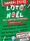 Loto de noël des Sapeurs Pompiers de Montpezat-De-Quercy