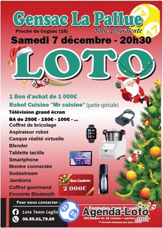 Photo du loto Loto de Noel Team Leglise