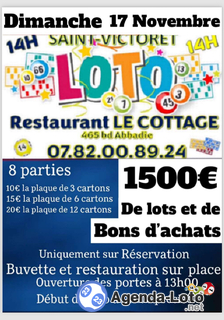 Photo du loto Loto de novembre