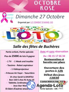 Photo du loto Loto octobre rose