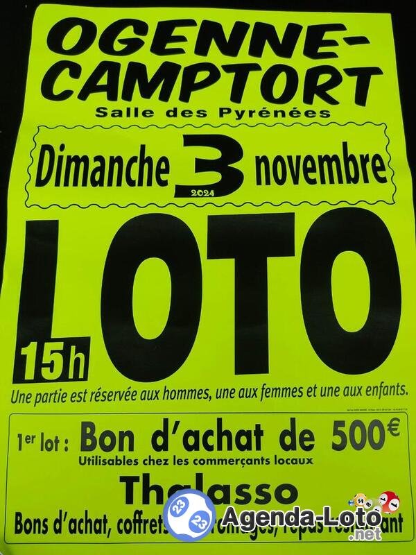 Loto ogenne camptort