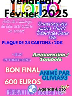 Photo du loto Loto Olivia93