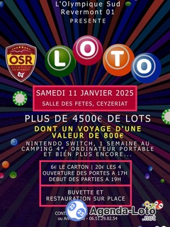 Photo du loto Loto Olympique Sud Revermont 01