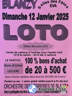 Photo du loto Loto orchestre des verreries ( avec l aide des bénévoles de