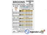 Photo loto org: lamballe football club animé par jacky à Broons