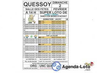 Photo du loto Loto org : unc quessoy anime par jacky