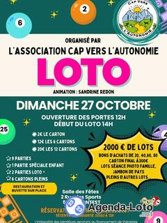 Photo du loto LOTO organisé par Cap Vers l'Autonomie