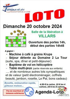 Photo du loto Loto organisé par Jumeaux et Plus