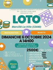 Photo du loto LOTO organisé par l'asso des Parents d'Elèves de l'école