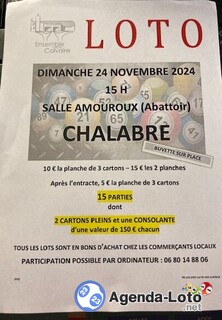 Photo du loto LOTO organisé par l'association Ensemble pour le Calvaire