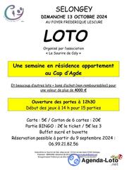 Photo du loto LOTO organisé par l'association 'le sourire de Caly'