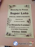 Photo Loto organisé par le club de l'amitié à Monchy-le-Preux