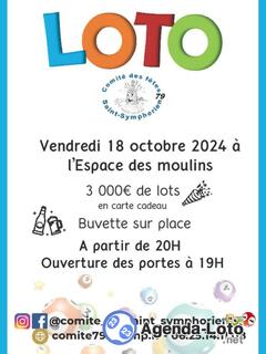 Photo du loto Loto organisé par le comité des fêtes