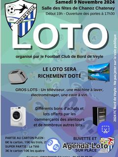 Photo du loto Loto organisé par le FCBV