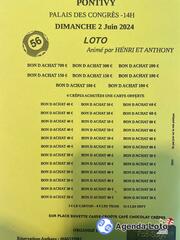 Photo du loto Loto organisé par le Pas-Sage, animé par Henri et Anthony