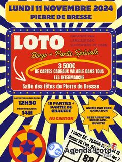 Photo du loto LOTO organisé par les supporters ISBN à Pierre de Bresse