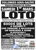 Loto organise par Pays Rochois et Genevois Tennis de Table