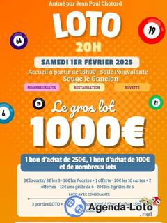 Photo du loto LOTO organisé par Sarthe Gasseau