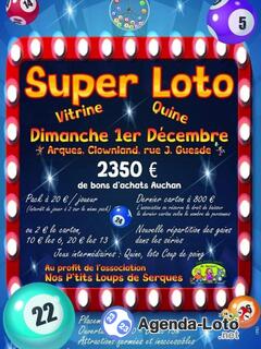 Photo du loto Loto les p'tits loups de serques