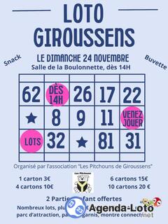 Photo du loto Loto des Pitchouns de Giroussens