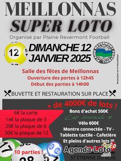 Photo du loto Loto plaine revermont football