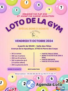 Photo du loto Loto pour PLSP GYM .spéciale bon d achats. animé par karine