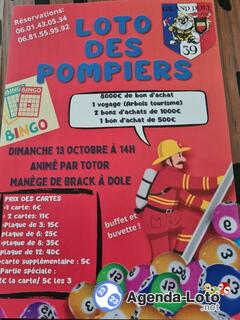 Photo du loto loto des pompiers