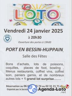 Photo du loto Loto a port en bessin anime par chris animation