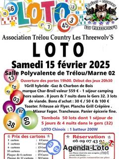 Photo du loto Loto de printemps des Threewolv'S