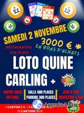 Photo Loto quine FC Carling à Carling