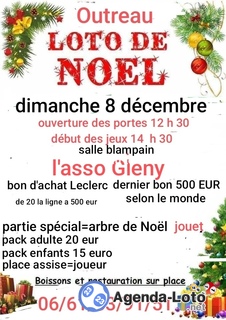 Photo du loto Loto quine spécial Noël