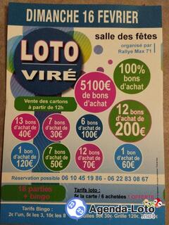 Photo du loto Loto Rallye Max 71