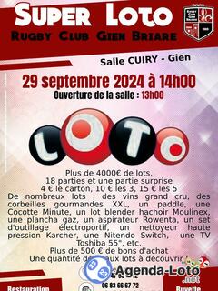 Photo du loto Loto RC Gien Briare