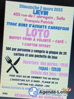 Photo du loto Loto repas