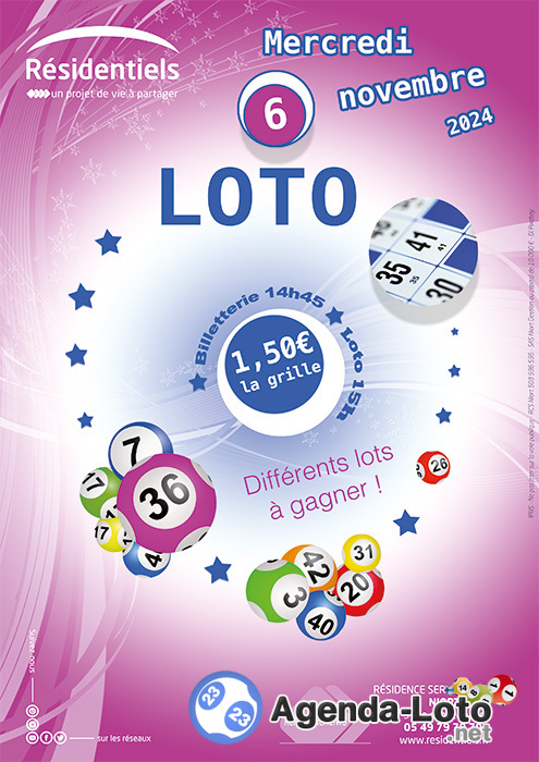 Loto aux Résidentiels de Niort