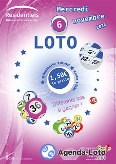 Photo du loto Loto aux Résidentiels de Niort